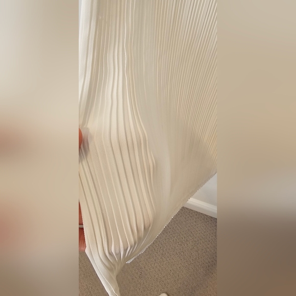 ARITZIA | BABATON White Sheath Midi Dress. No Flows.Sz S - Picture 3 of 9